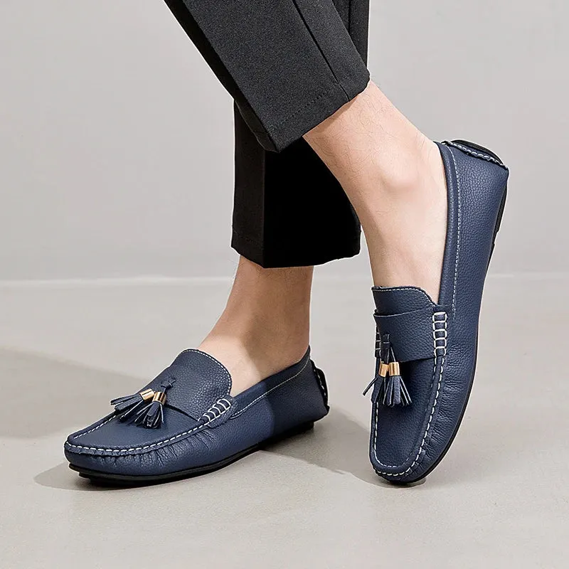 HUDSON COWHIDE LOAFERS