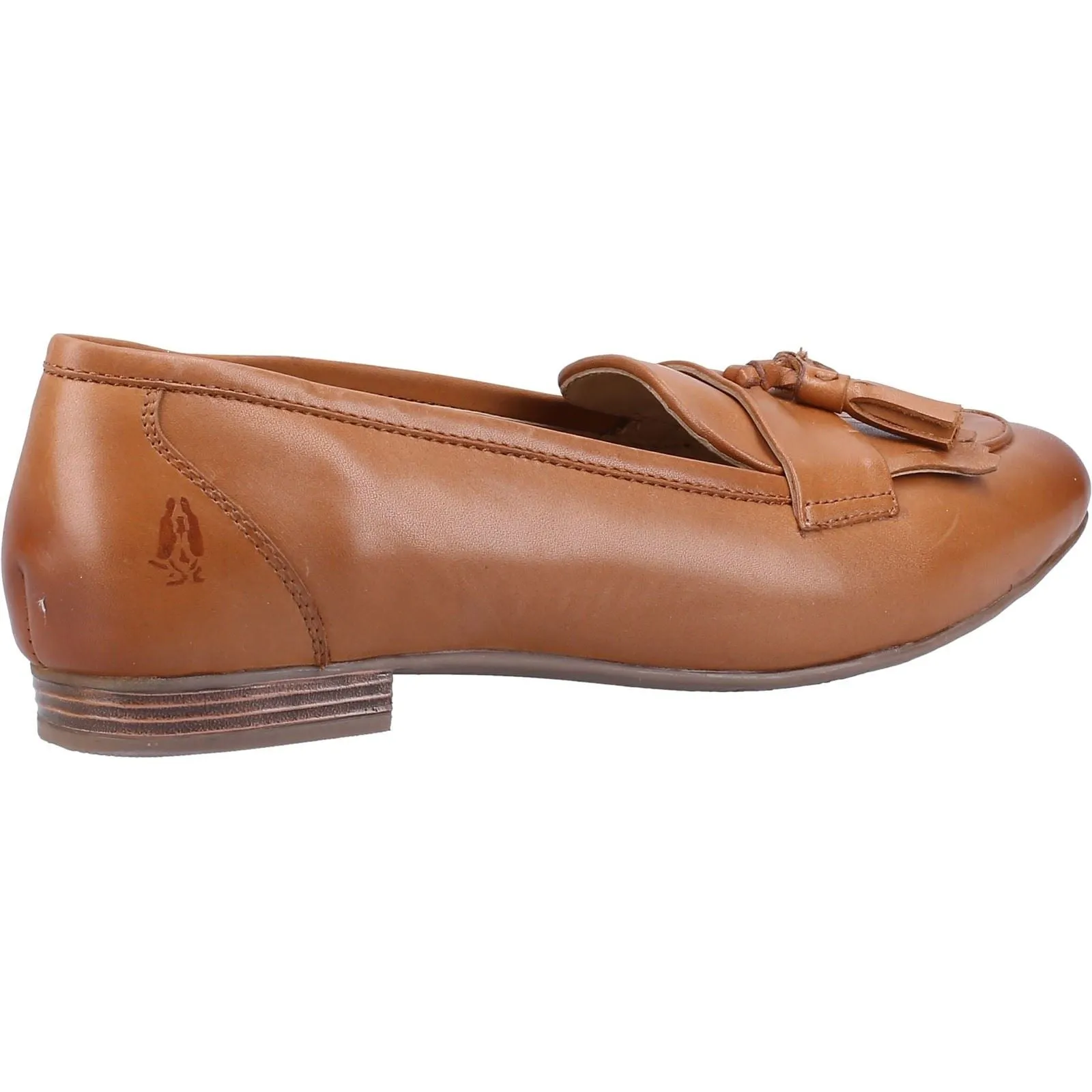 Hush Puppies Marissa Tassel Leather Women's Tan Loafers