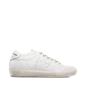 LEATHER CROWN SNEAKERS W_ICONIC-020