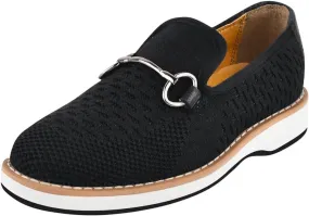LIBERTYZENO Boys Lizard Print Textile & Leather Kids Slip on Dress Loafer Shoes for Prom Graduation