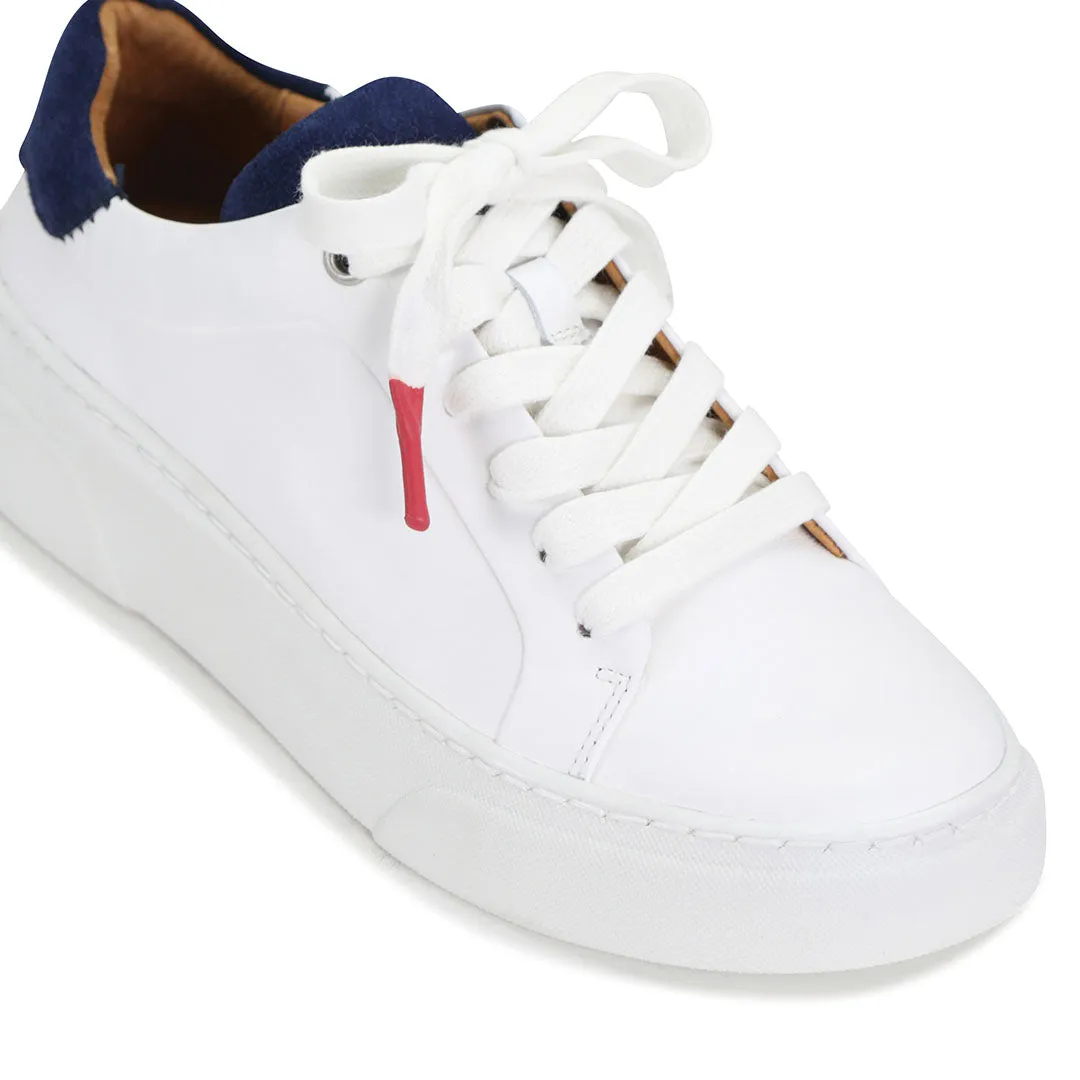 Minted Leather Sneakers