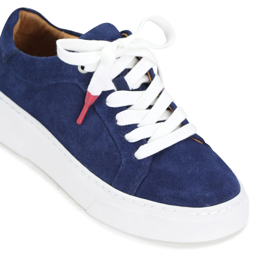 Minted Leather Sneakers