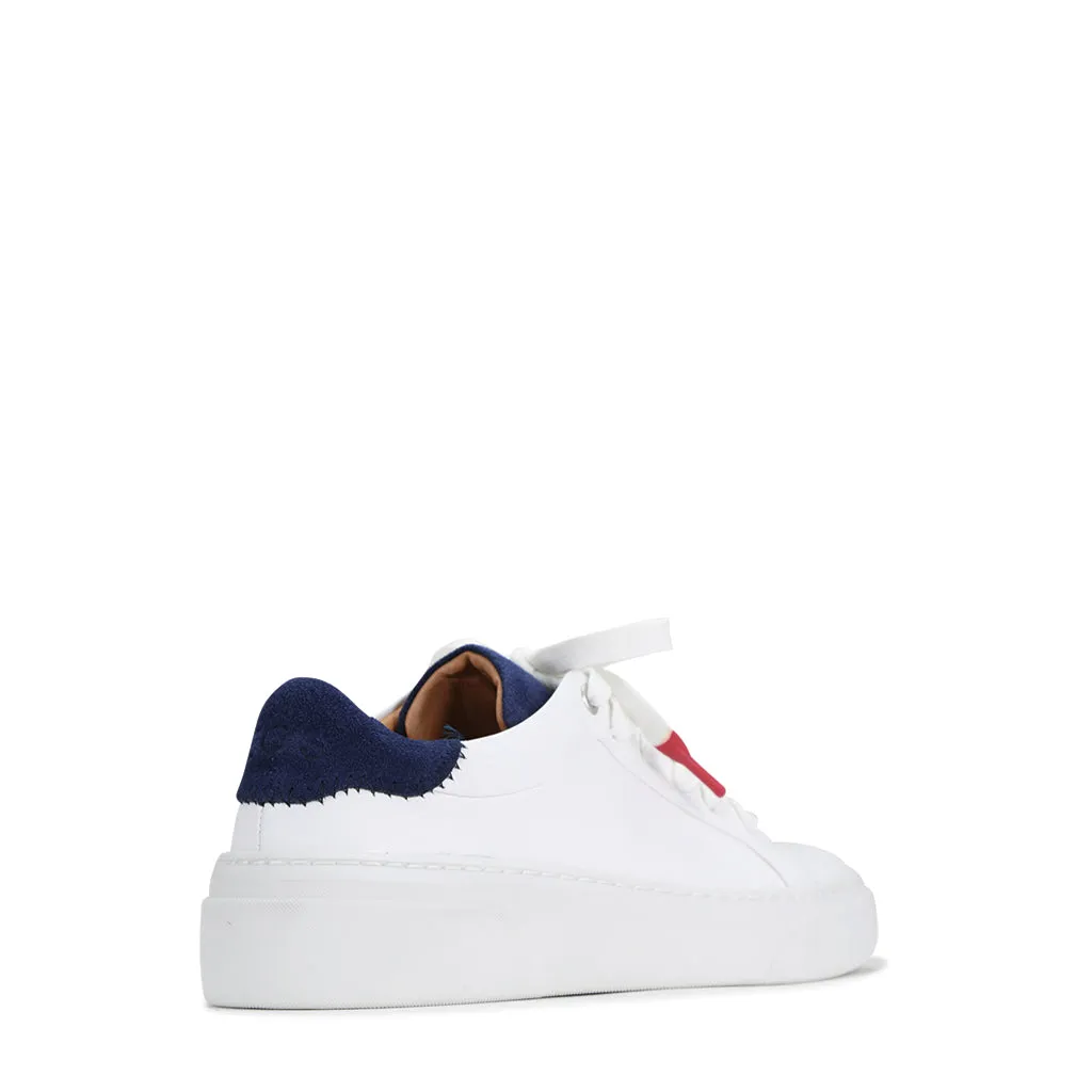Minted Leather Sneakers