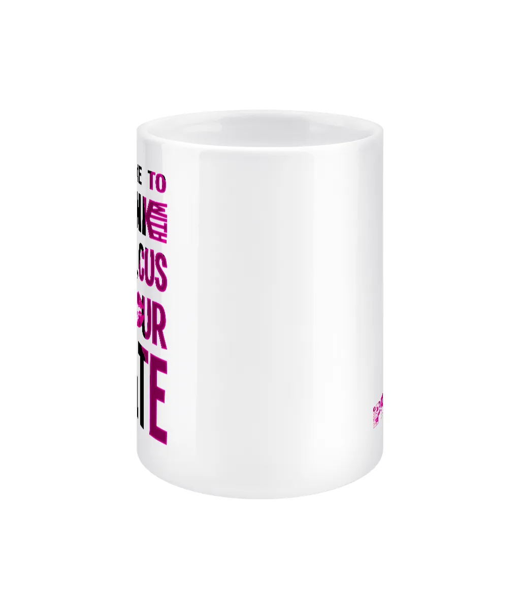 Miss Penny, Drink with Penny Jumbo Ceramic Mug