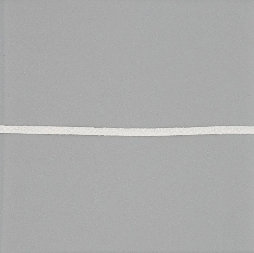 Plain Weave White Cotton Tape - Sold by the yard - $.35 yd.- $.55 yd.