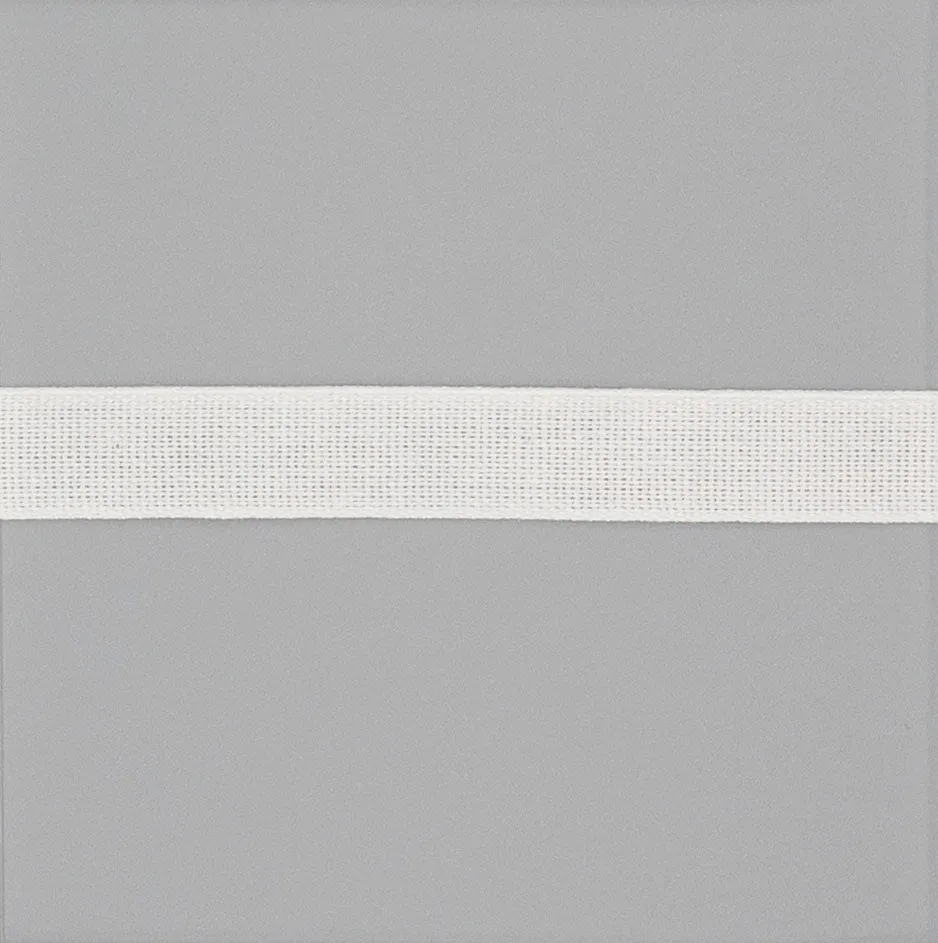 Plain Weave White Cotton Tape - Sold by the yard - $.35 yd.- $.55 yd.