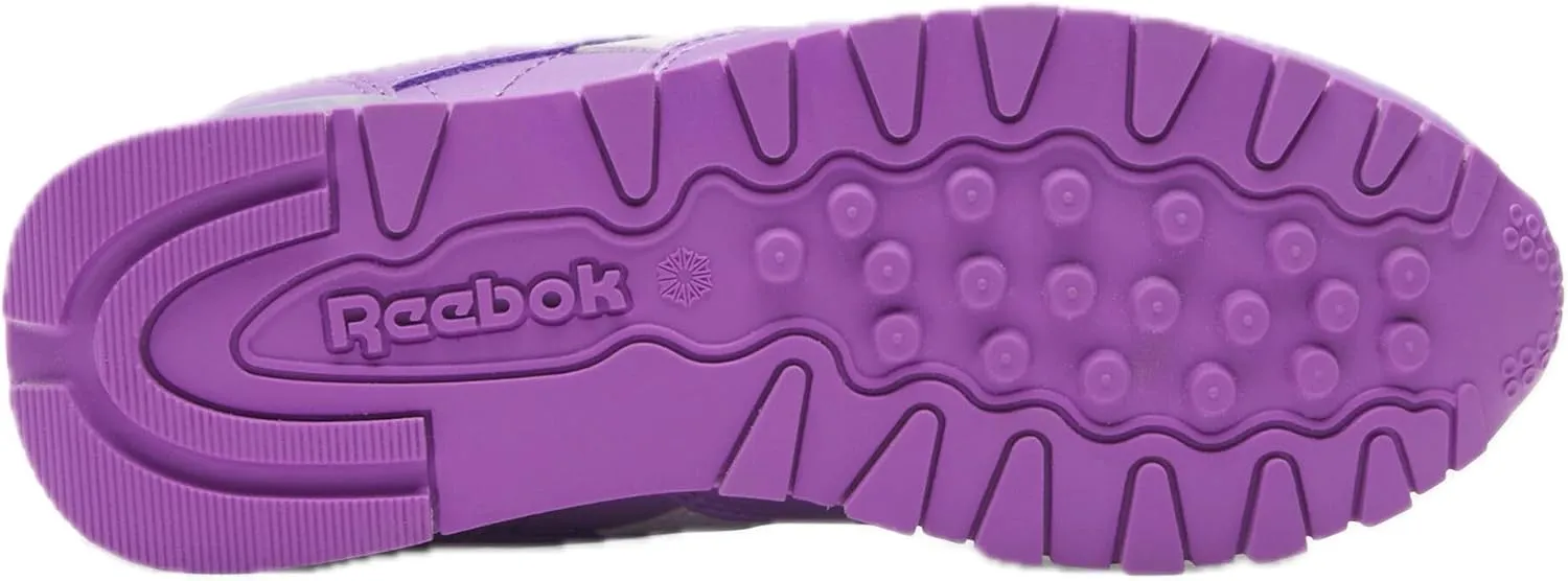 Reebok Unisex-Child Kid's Classic Leather Step N' Flash Sneaker