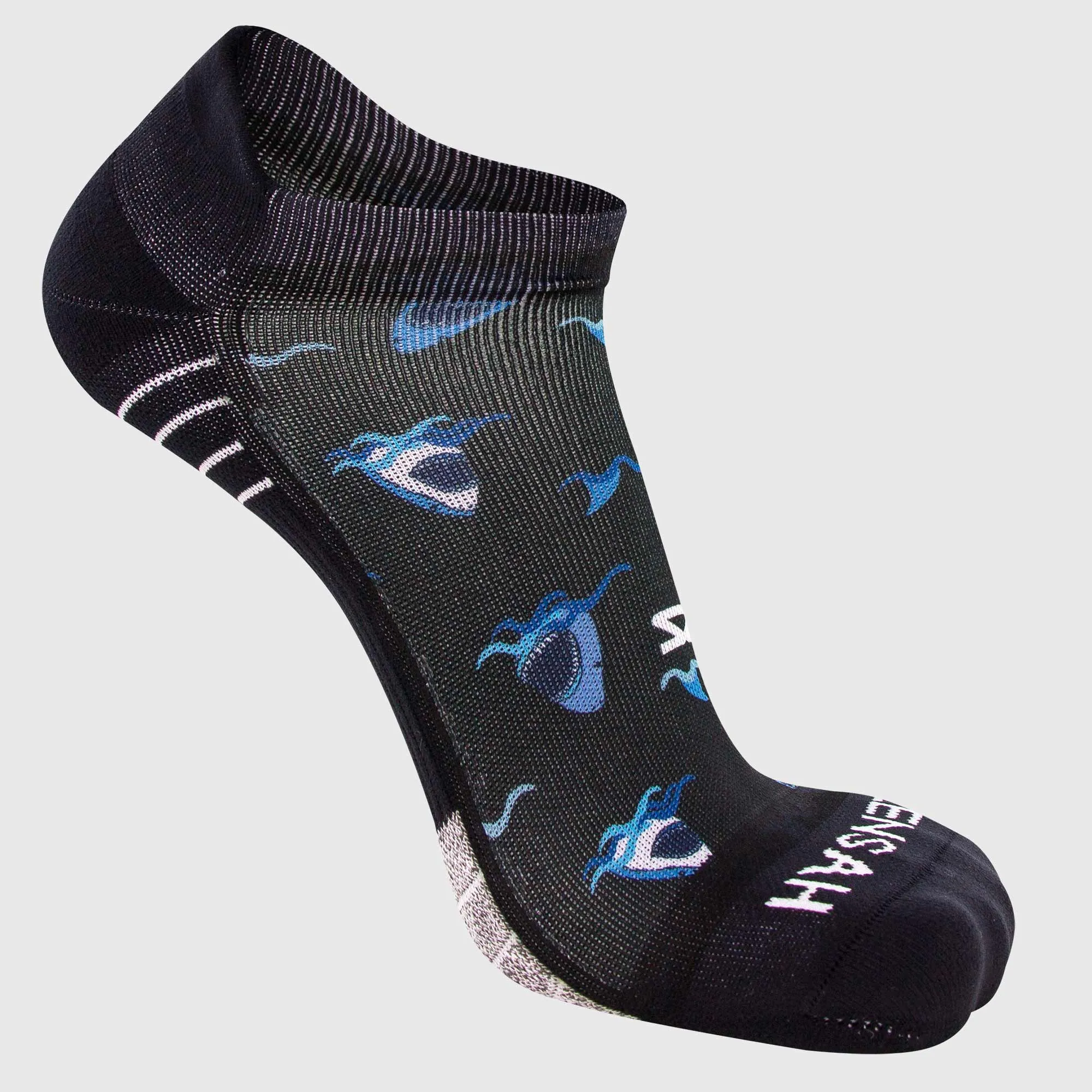 Shark Running Socks (No Show)