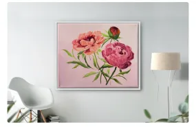 Sweet Peonies Watercolor Print
