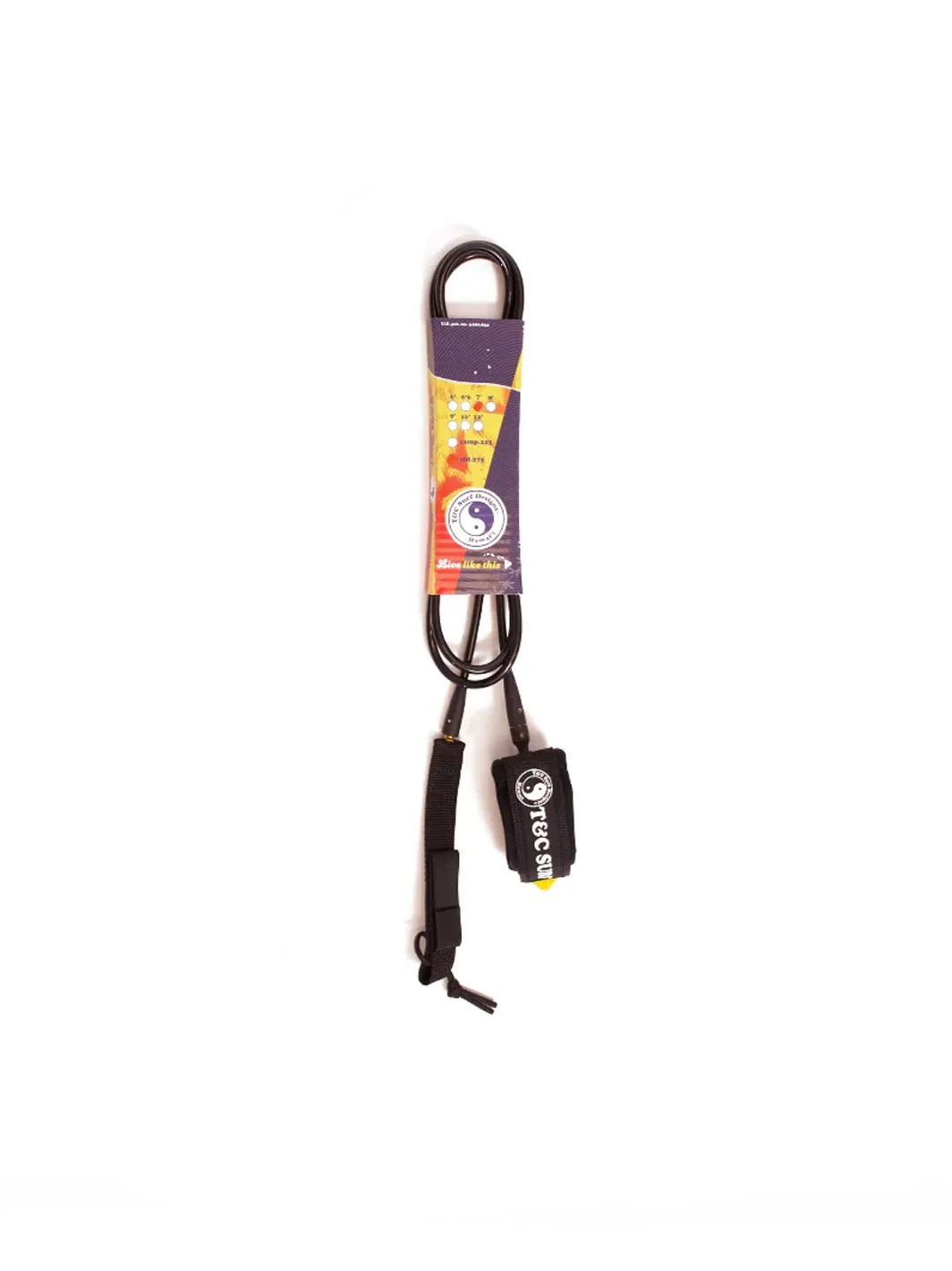 T&C Surf 8' Standard Leash