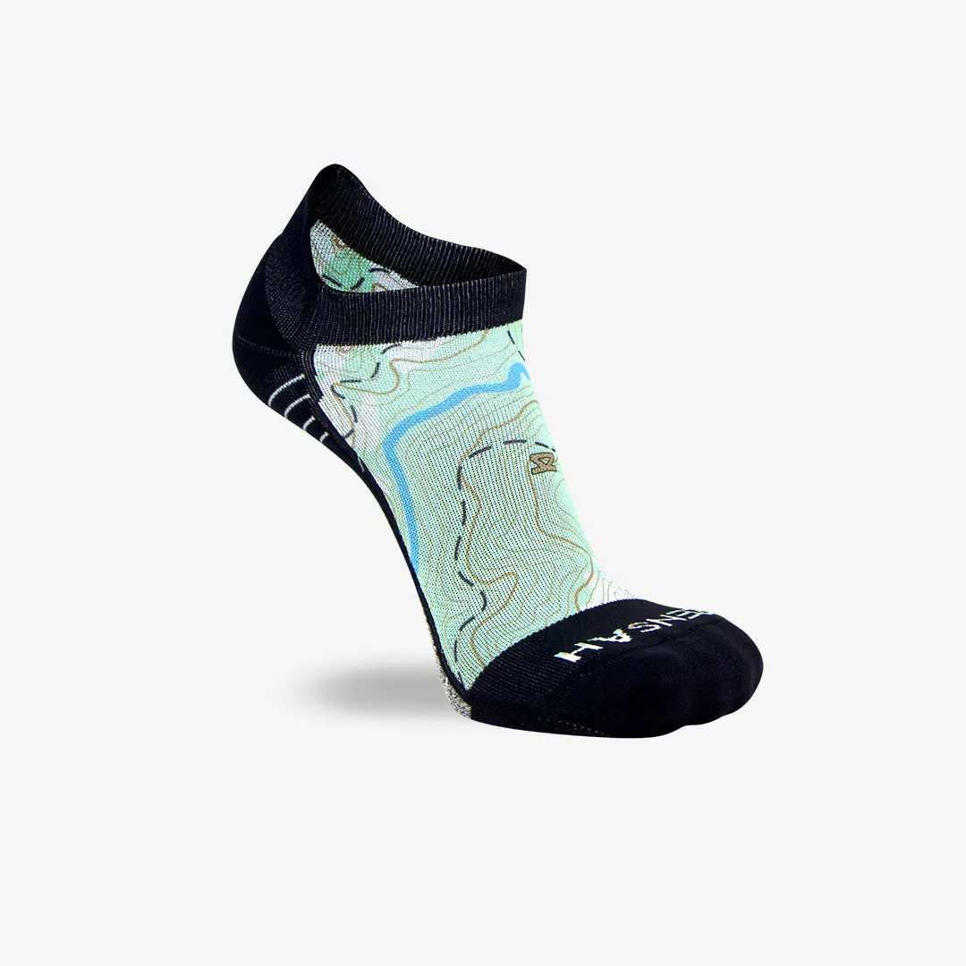 Topography Socks (No Show)