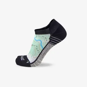 Topography Socks (No Show)