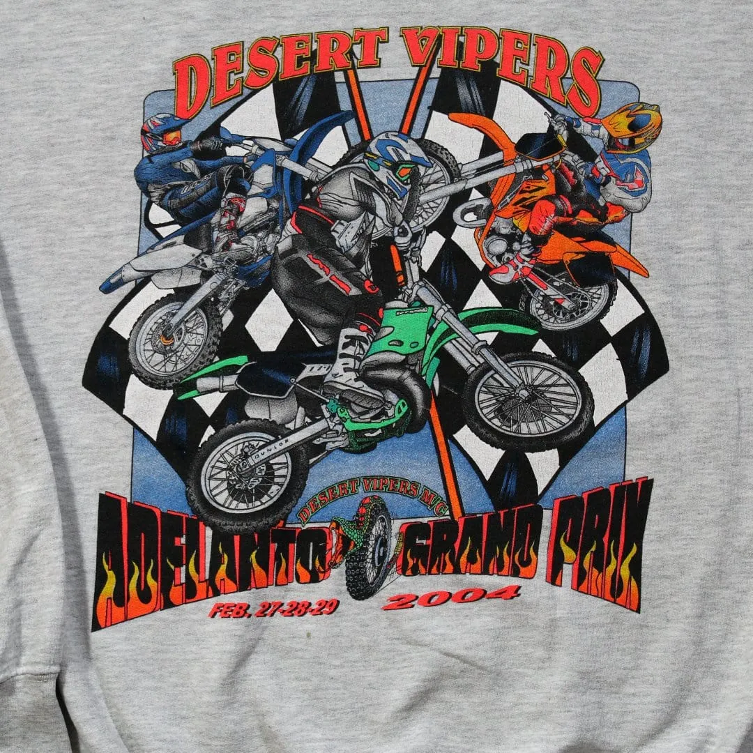 Vintage '04 Desert Vipers Adelanto Grand Prix Crewneck (XXL)