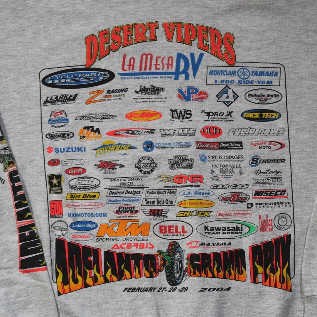 Vintage '04 Desert Vipers Adelanto Grand Prix Crewneck (XXL)