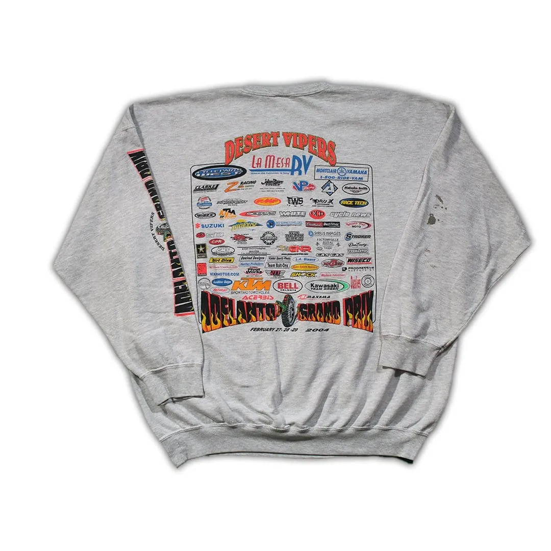 Vintage '04 Desert Vipers Adelanto Grand Prix Crewneck (XXL)