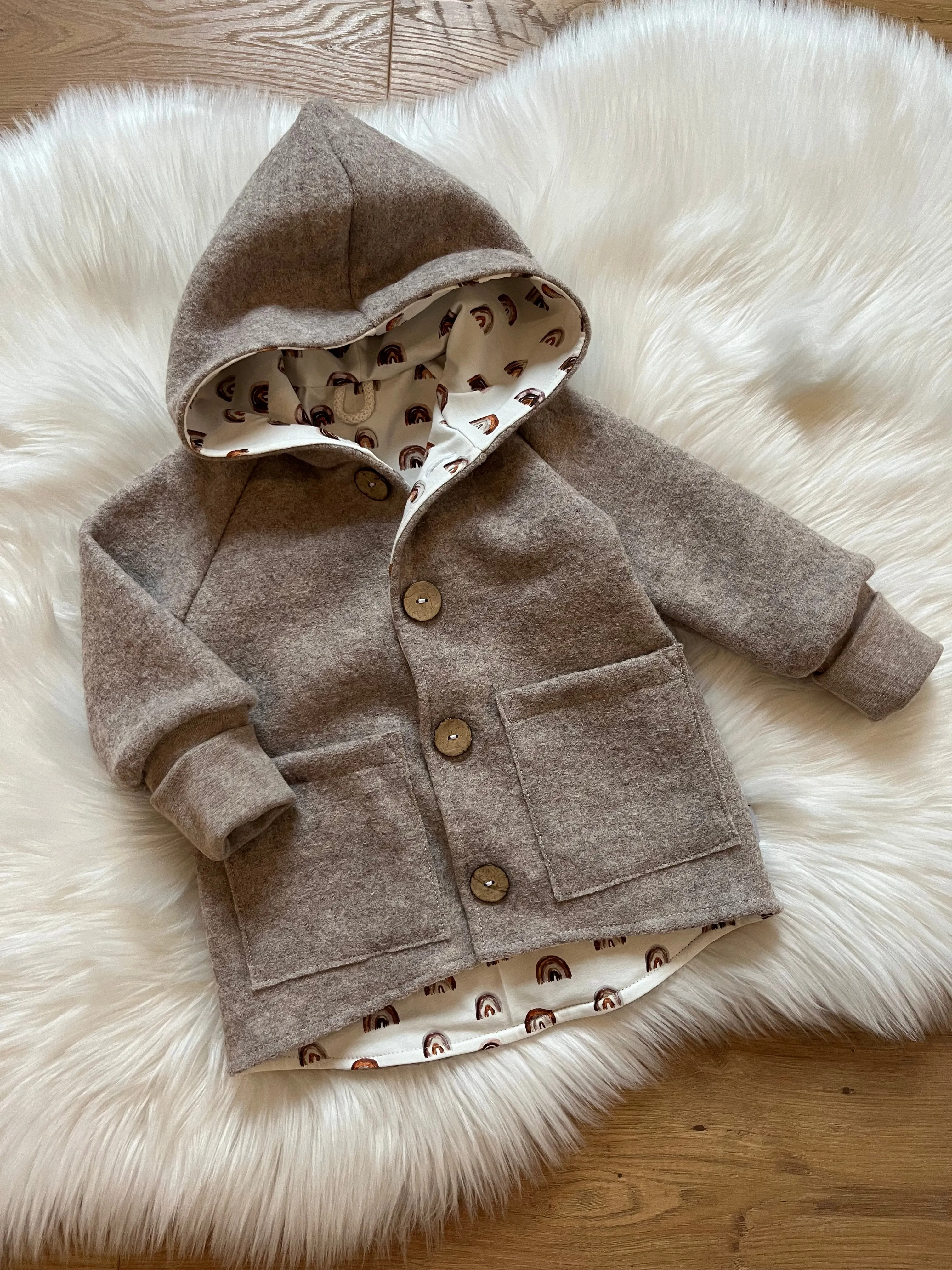 Walkjacke mit Taschen