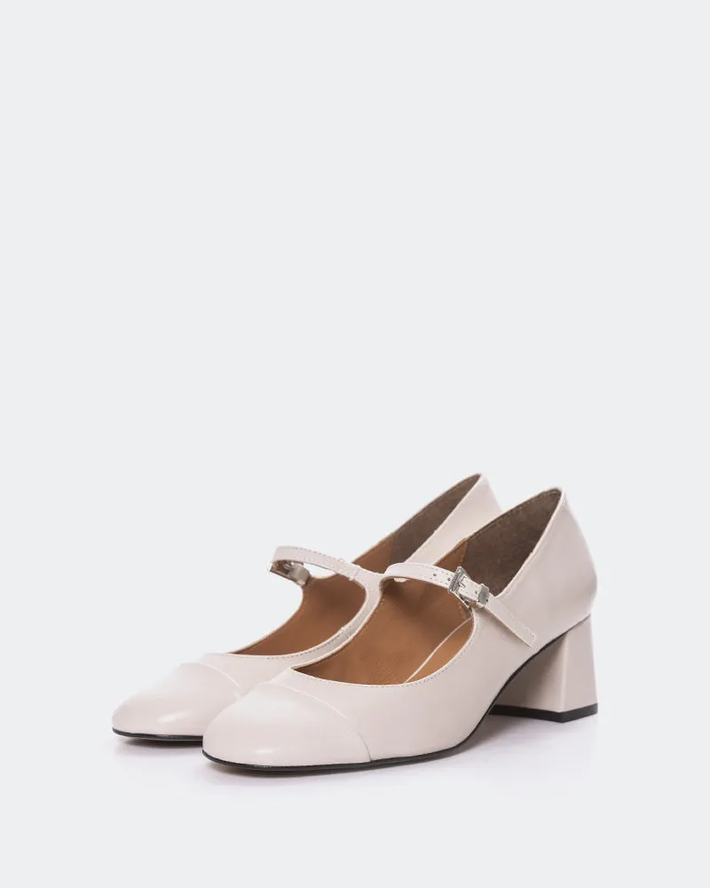Zanotti Off White Leather